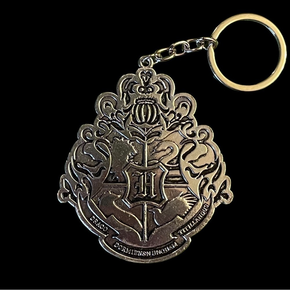 Harry Potter Hogwarts Diecast Metal Keychain